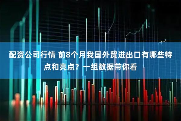 配资公司行情 前8个月我国外贸进出口有哪些特点和亮点？一组数据带你看