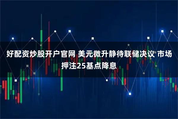 好配资炒股开户官网 美元微升静待联储决议 市场押注25基点降息